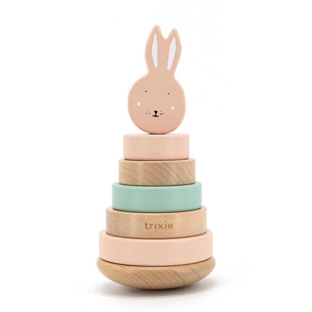 Wooden Stacking Toy - Mrs Rabbit by Trixie