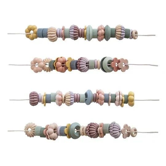 Bead Lacing Toy Set by Mushie