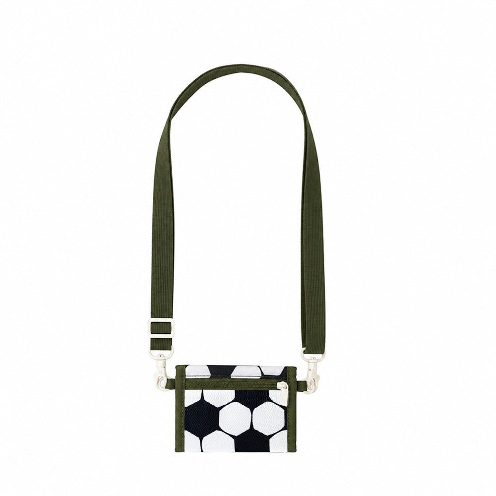 Kids Wallet With Lanyard - Football