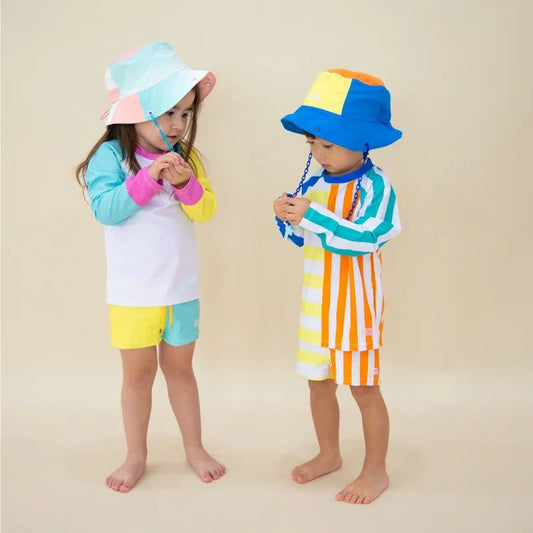 Swim Trunks in Colour Pop by Le Petit Society — image 2