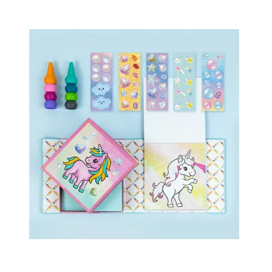 Oodle Doodle Crayon Set in Magical Friends by Tiger Tribe — image 2