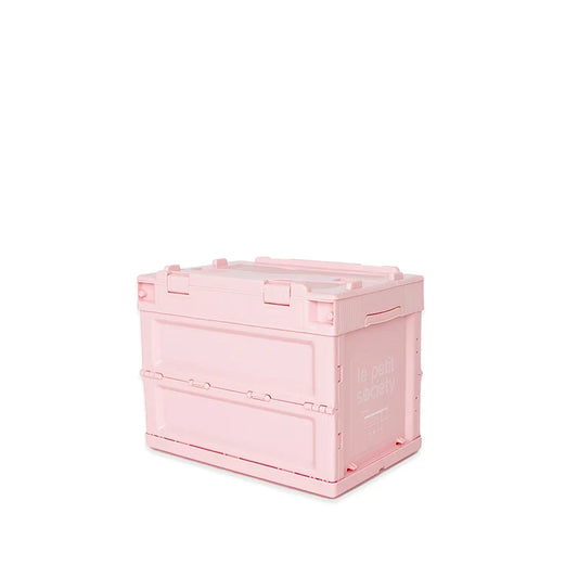 Collapsible Storage Crate (Small) in Pink by Le Petit Society — image 2