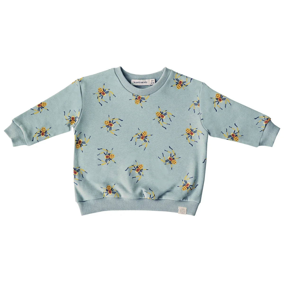 Made For Play - Kids Pullover in Spider Print by Le Petit Society — image 11