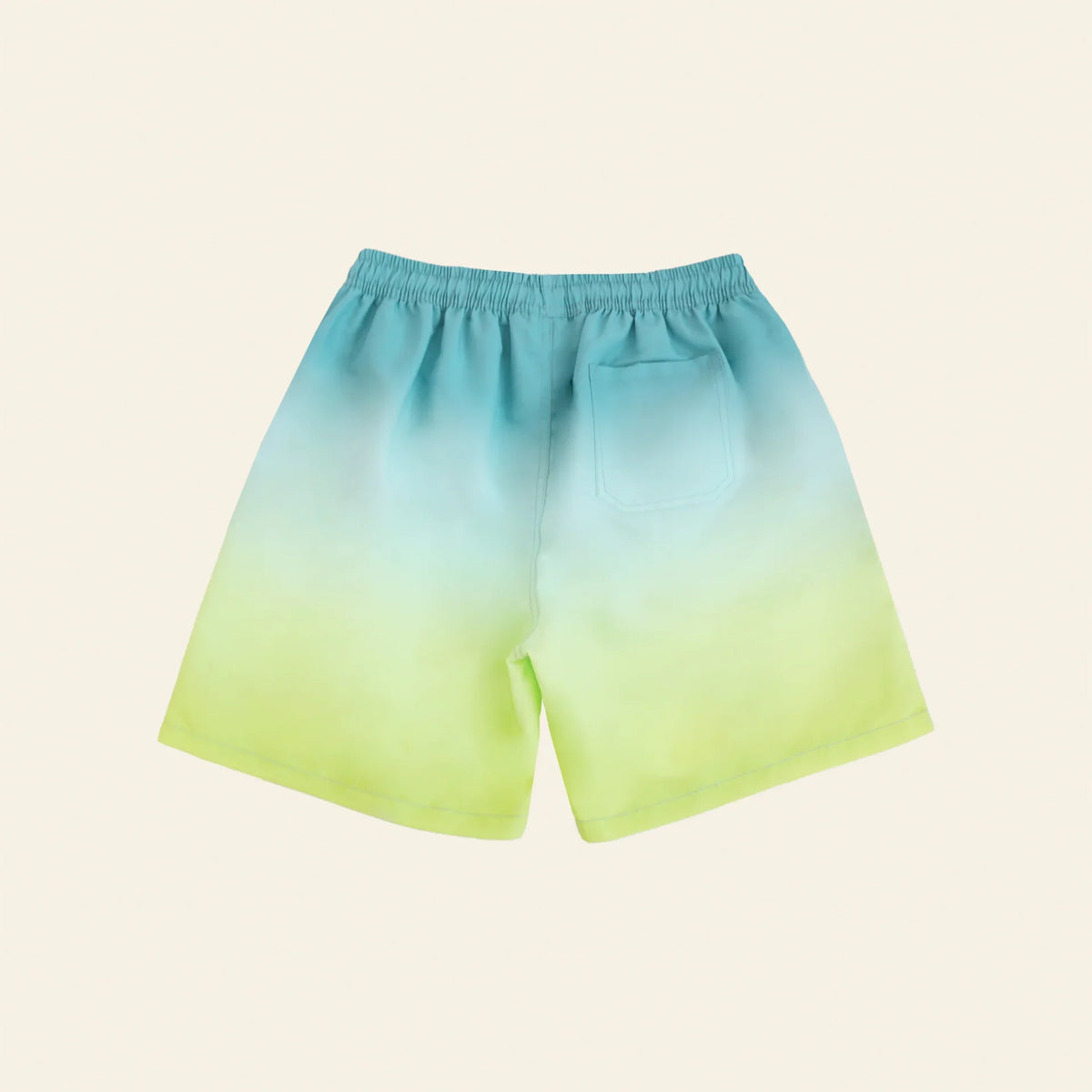 Swim Shorts in Lime Gradient (Adult) by Le Petit Society — image 3