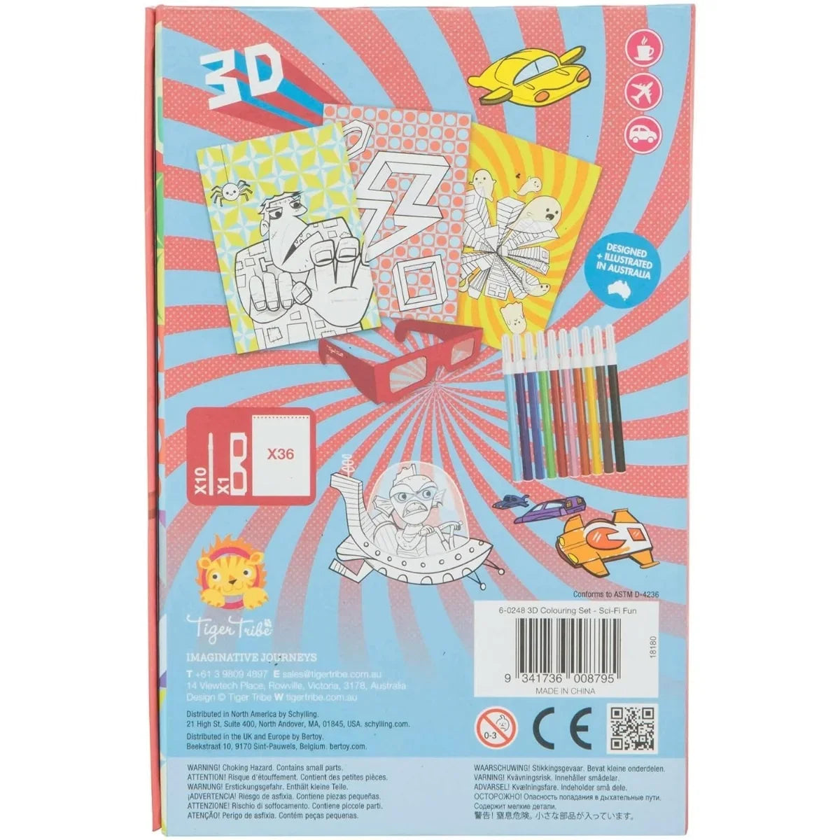 3D Colouring Set in Sci-Fi Fun by Tiger Tribe — image 3