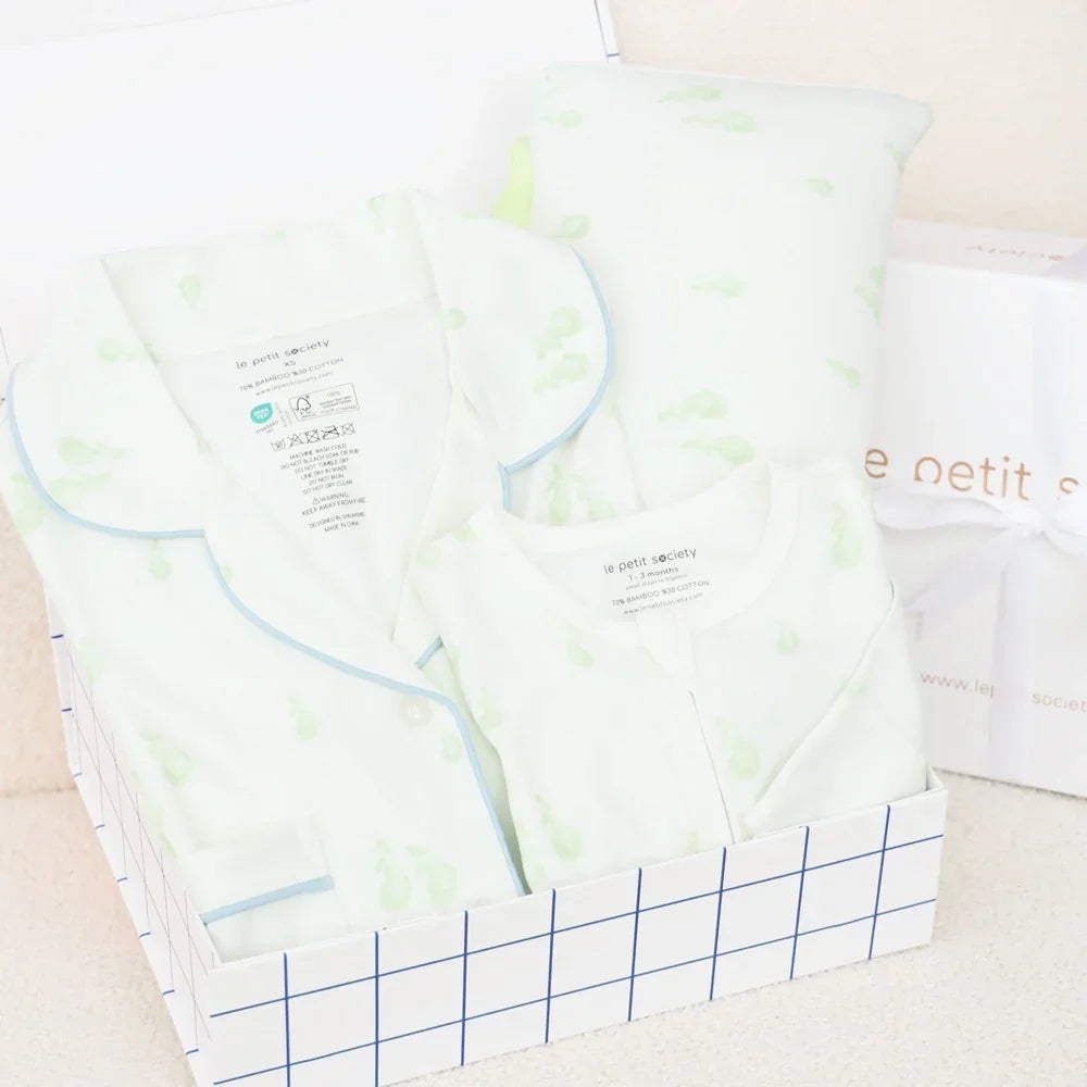 Welcome to the World Mama & Mini Set in Perfect Pear by Le Petit Society — image 11