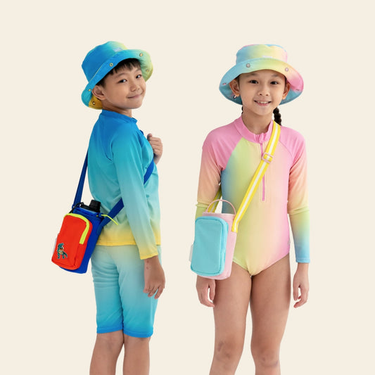 Boy & Girl in LPS Swim