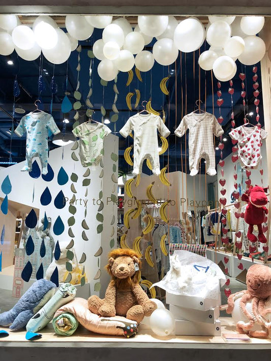 Le Petit Society Christmas Window Display