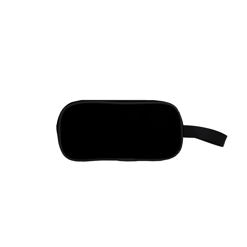 The back of a double zip pencil case from Le Petit Society.