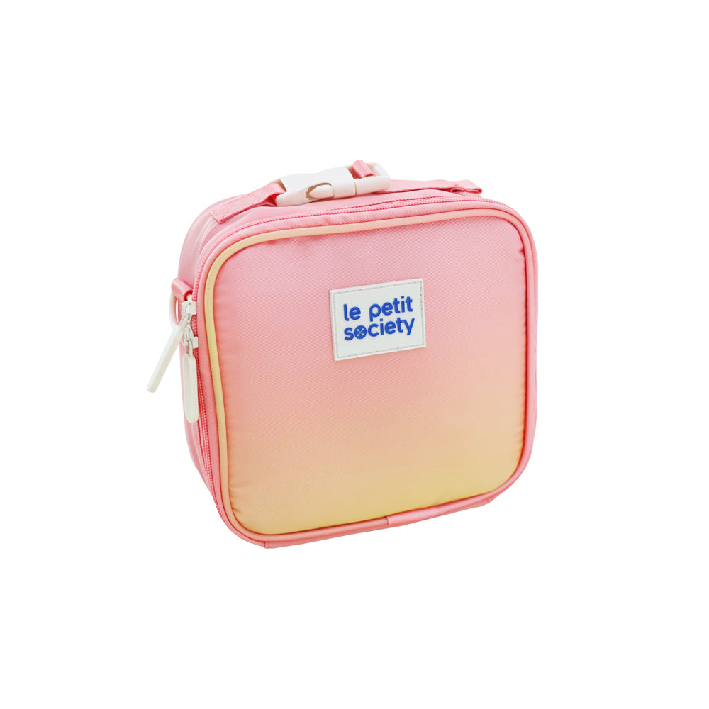 Thermal Munch Mini in Pink/Yellow by Le Petit Society — image 3