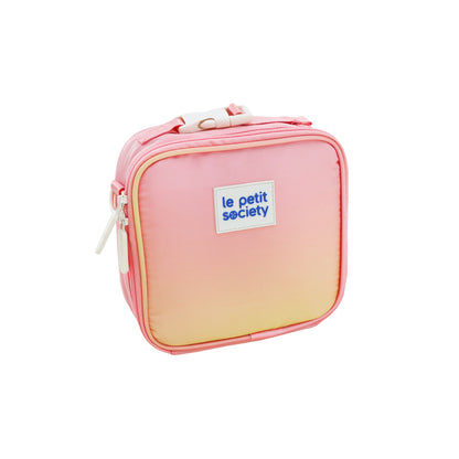 Thermal Munch Mini in Pink/Yellow by Le Petit Society — image 3