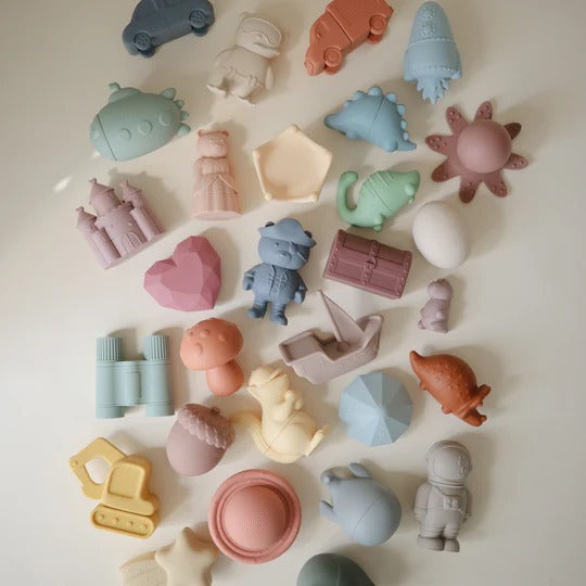 Bath Play Set (4 in pack) - Vehicles by Mushie — image 5