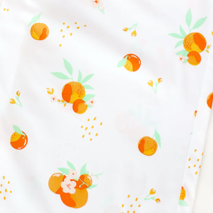 Mandarin Orange Series in Men’s Shirt In White (Classic Fit) by Le Petit Society — image 5