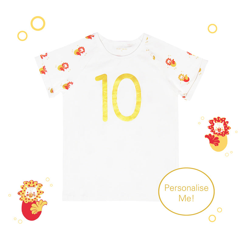 Number 10 Tee (Merlion Edition) by Le Petit Society — image 2