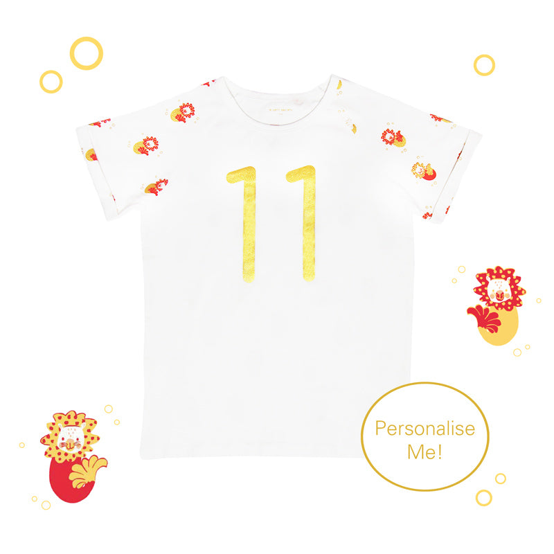 Number 11 Tee (Merlion Edition) by Le Petit Society — image 2
