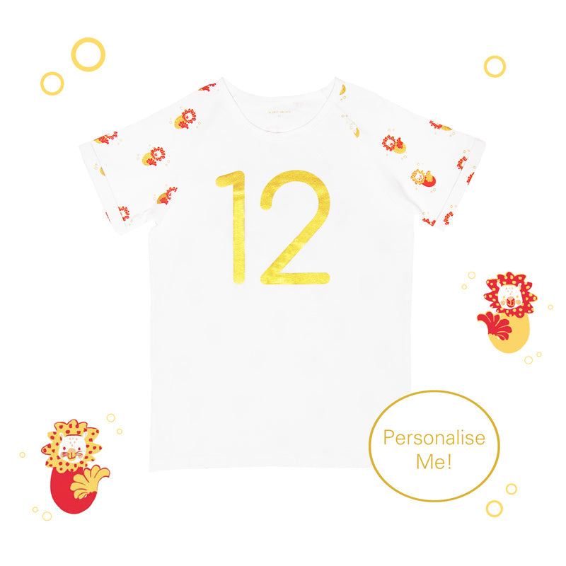 Number 12 Tee (Merlion Edition) by Le Petit Society — image 2