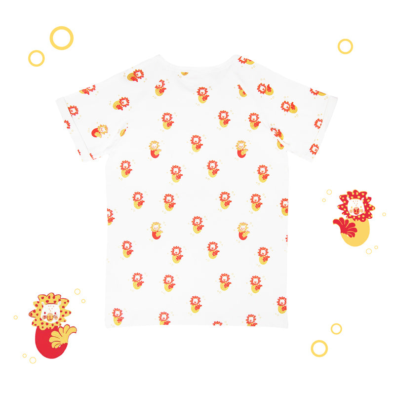 Number 9 Tee (Merlion Edition) by Le Petit Society — image 4