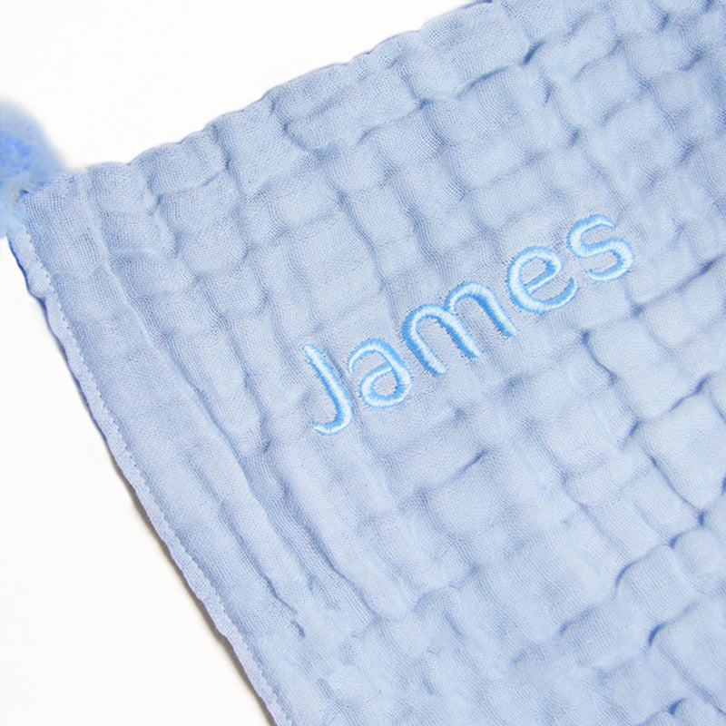 Keepsake Baby Soother in Baby Blue (Personalisable) by Le Petit Society — image 2