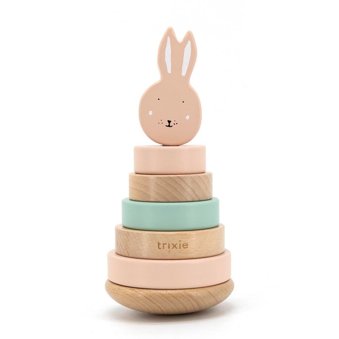 Wooden Stacking Toy - Mrs Rabbit by Trixie