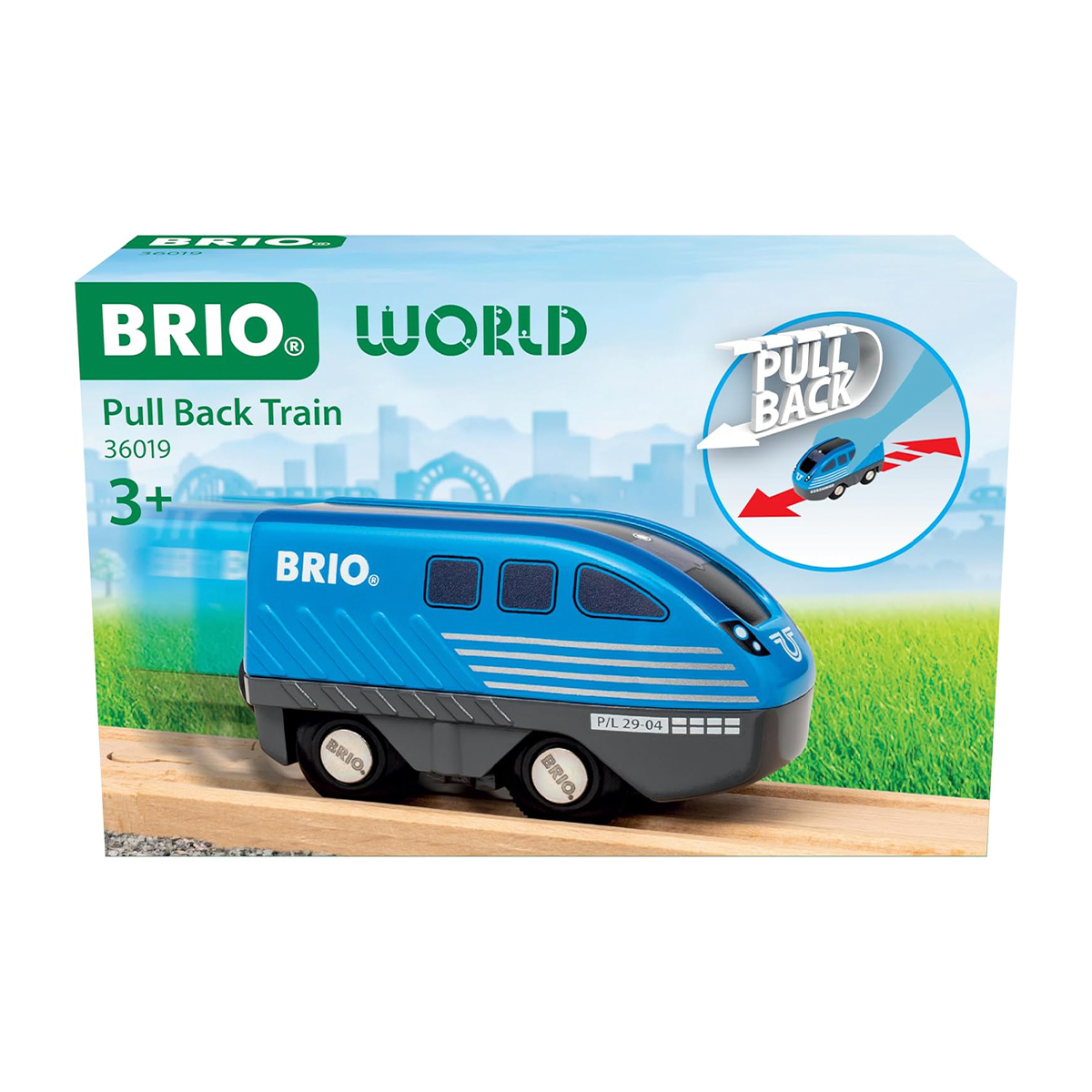 Pull Back Train by BRIO