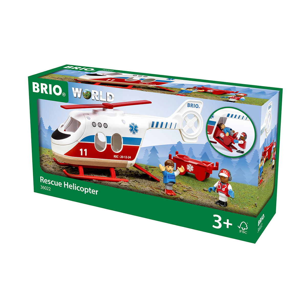 Rescue Helicopter by BRIO