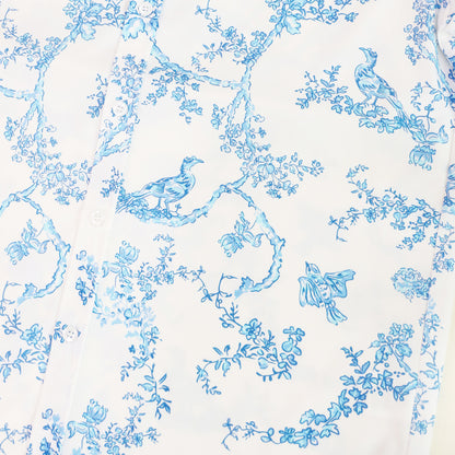 Heritage Series - Men's Shirt in Floral Porcelain Print (Classic Fit) by Le Petit Society — image 5