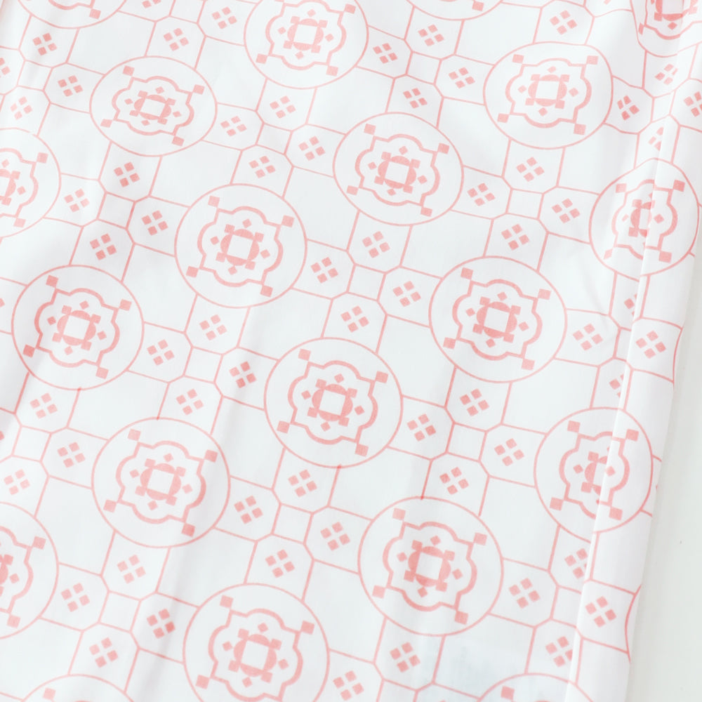 Chinese Motif Series - Girls Cheongsam in Pink Floral Motif by Le Petit Society — image 6