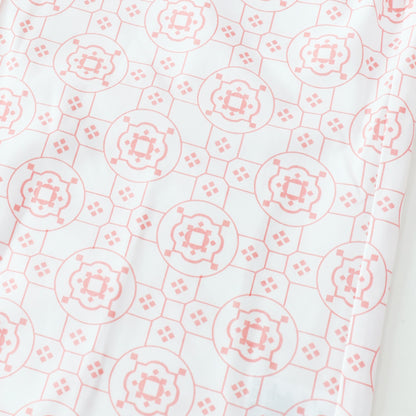Chinese Motif Series - Girls Cheongsam in Pink Floral Motif by Le Petit Society — image 6