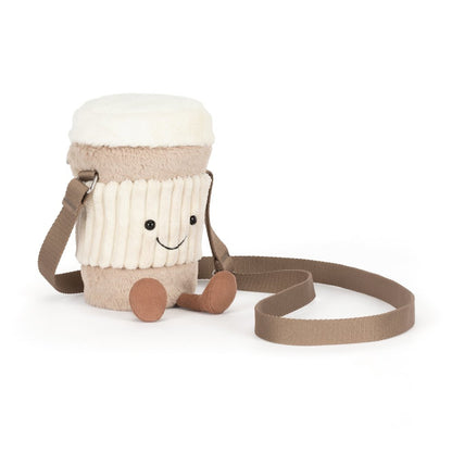Amuseable Perkle Coffee Shoulder Bag by Jellycat