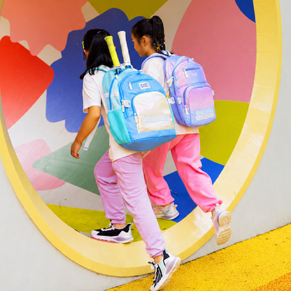 LPS Single Pocket Backpack - Metallic Galaxy (7-10Y)
