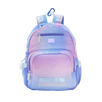 Essential School Bundle - Metallic Galaxy Single Pocket Backpack, Munch Mini & Pencil Case (7-10Y)