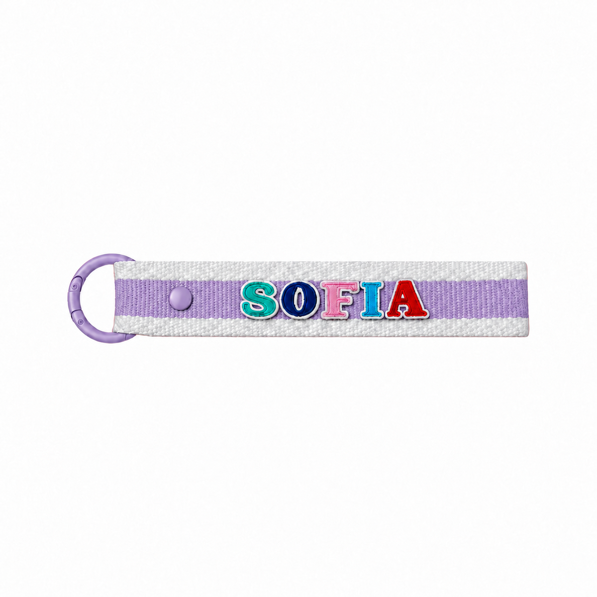 LPS Bag Tag - Lilac Stripes