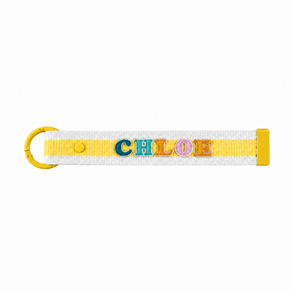 LPS Bag Tag - Yellow Stripes