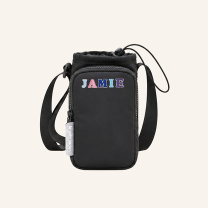Water Bottle Sling Bag - Jet Black (1.2L)