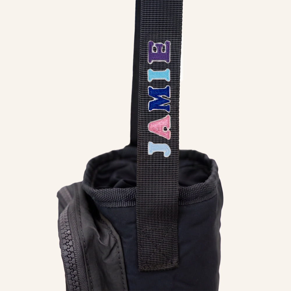 Water Bottle Sling Bag - Jet Black (1.2L)