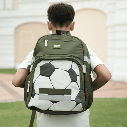 LPS Single Pocket Backpack - Football (7-10Y)