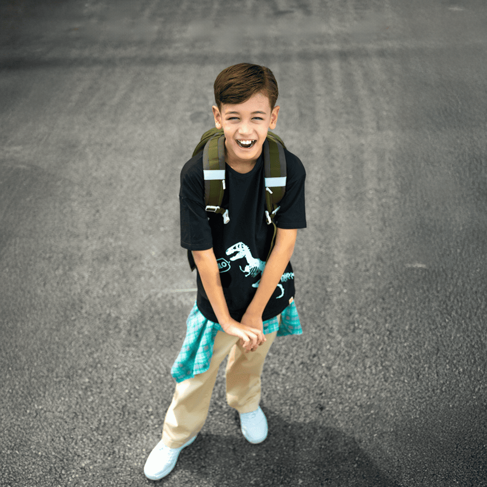 LPS Single Pocket Backpack - Football (7-10Y)
