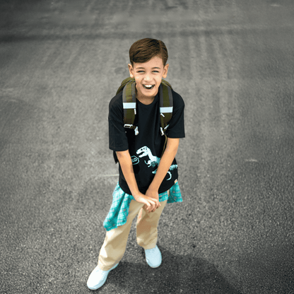 LPS Single Pocket Backpack - Football (7-10Y)