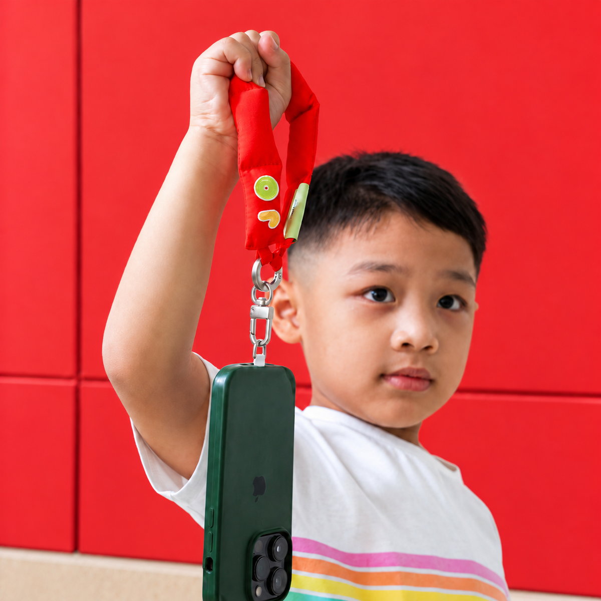 Phone Strap - Racing Red