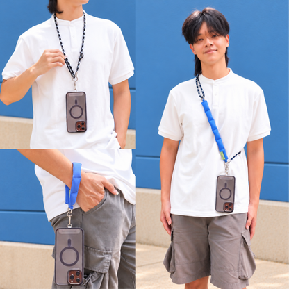 Phone Strap - Sonic Blue