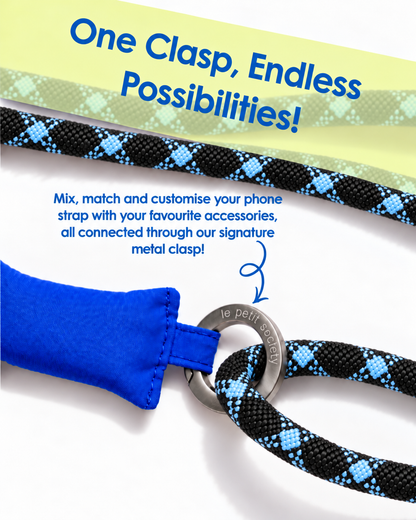 Phone Strap - Sonic Blue