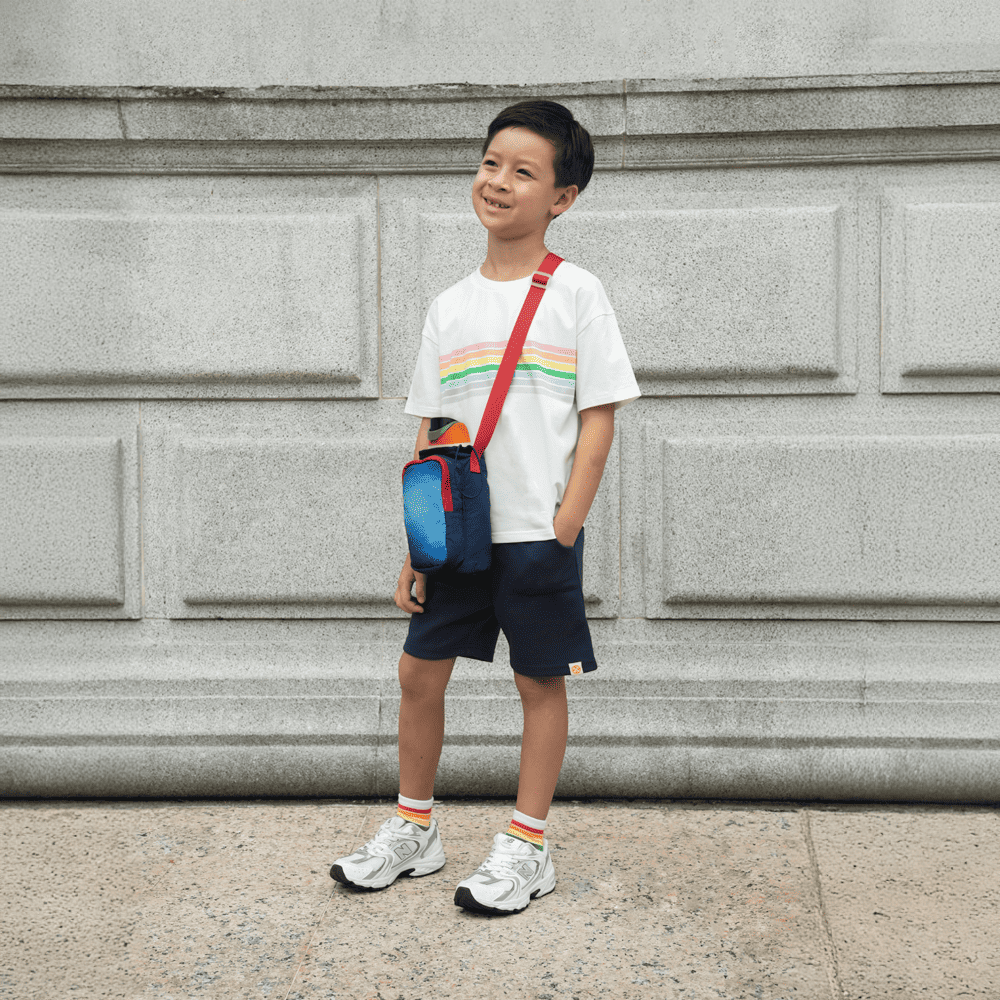 Water Bottle Sling Bag - Blue Gradient (1.2L)