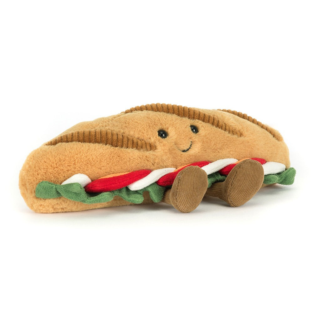Amuseable Caprese Baguette by Jellycat