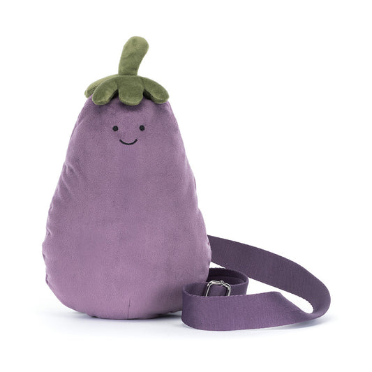 Amuseable Aubergine Bum Bag by Jellycat