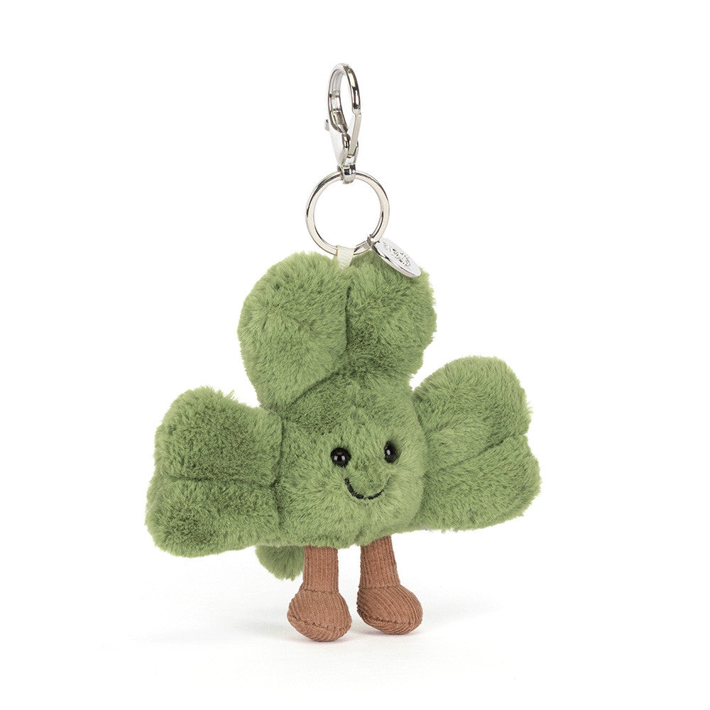 Amuseable Siofra Shamrock Bag Charm by Jellycat