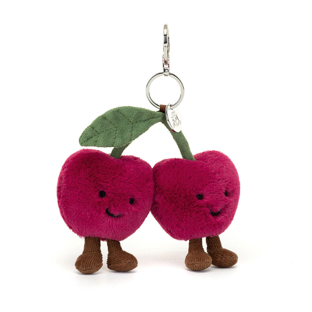 Amuseable Cherries Bag Charm by Jellycat — image 3