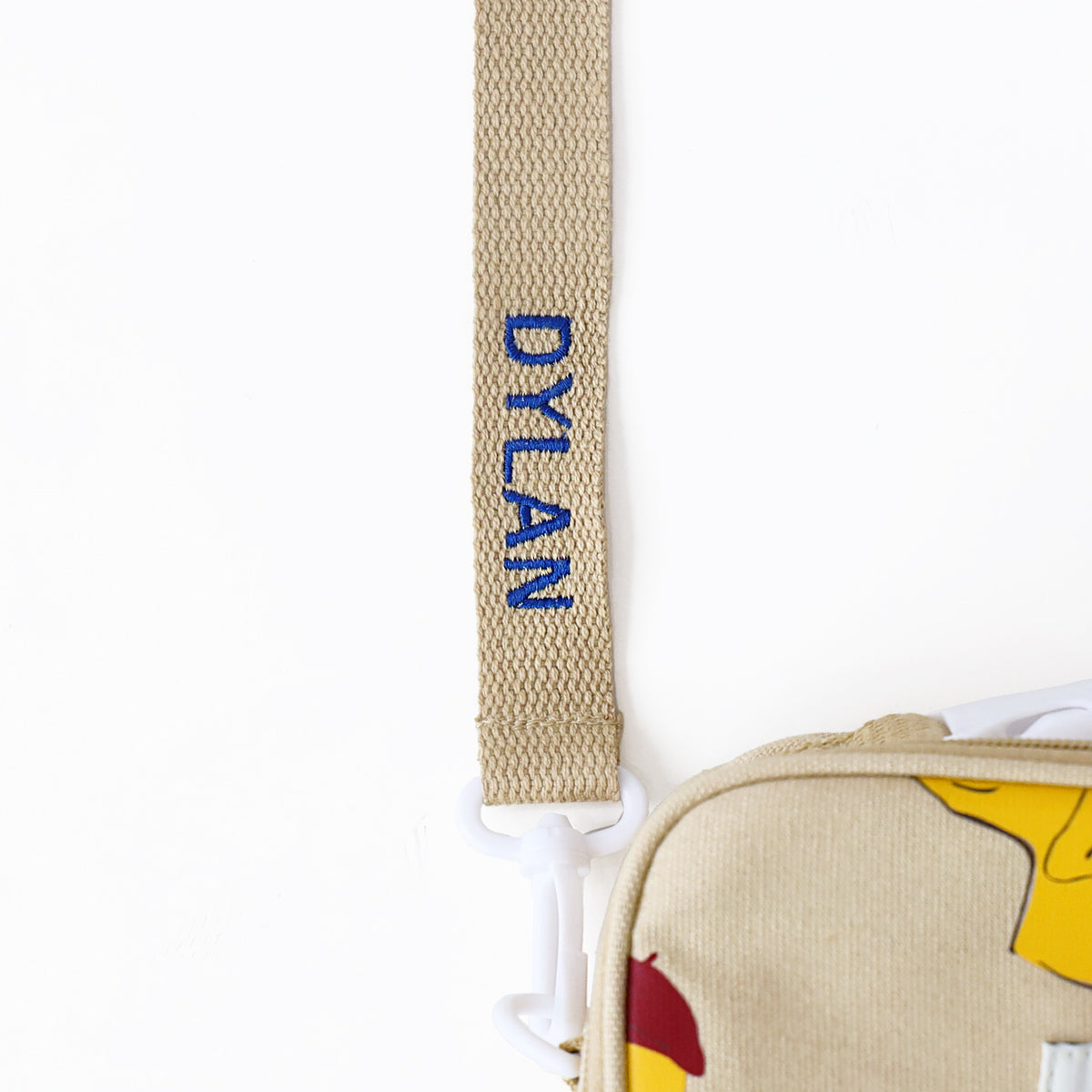 Adjustable Bag Strap in Light Brown (Personalisable) by Le Petit Society — image 5
