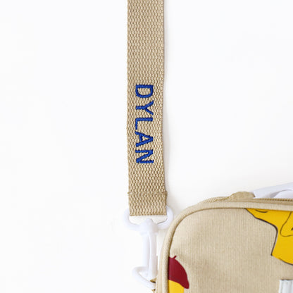 Adjustable Bag Strap in Light Brown (Personalisable) by Le Petit Society — image 5