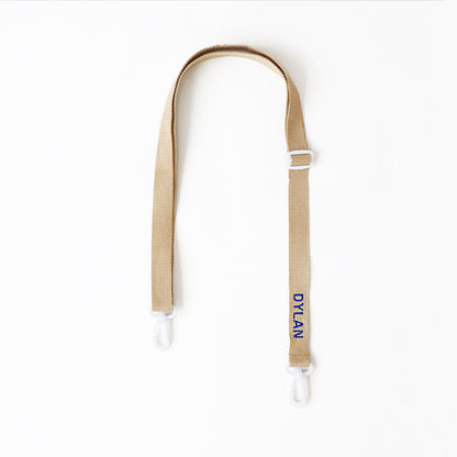 Adjustable Bag Strap in Light Brown (Personalisable) by Le Petit Society — image 6