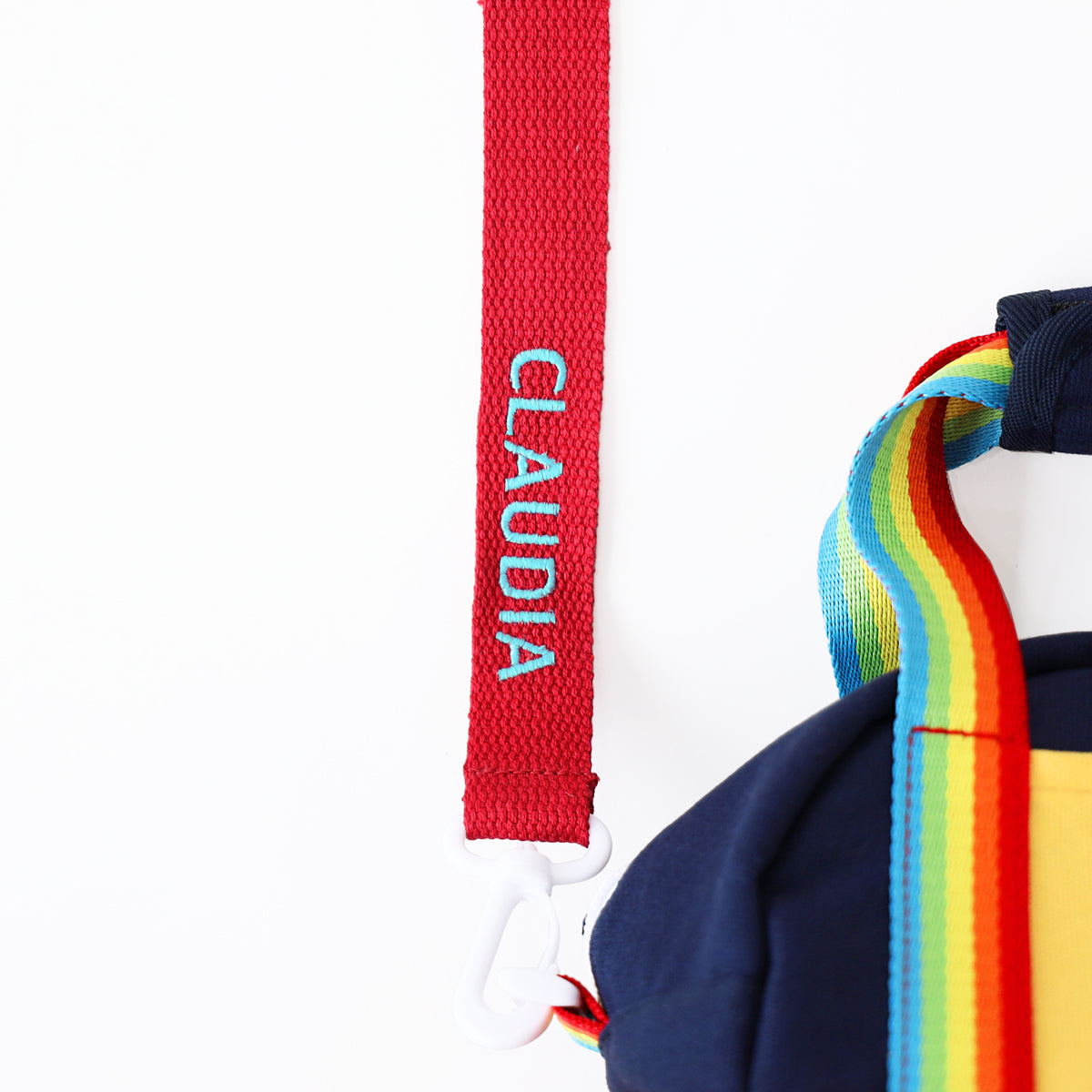 Adjustable Bag Strap in Red (Personalisable) by Le Petit Society — image 2